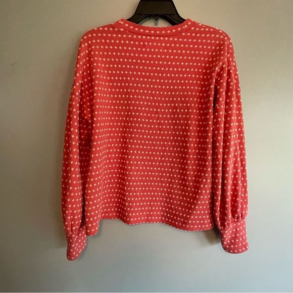 Madewell Red Polka Dot Sweater - Picture 5 of 5